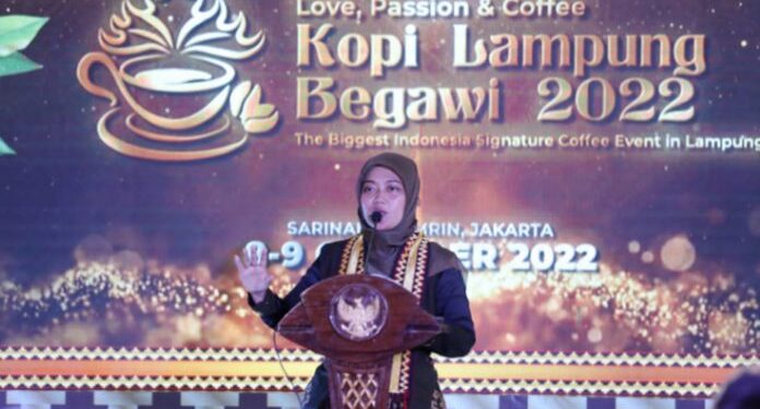 Gelaran Kopi Lampung Begawi di Jakarta, Ini Ajakan Wagub Chusnunia